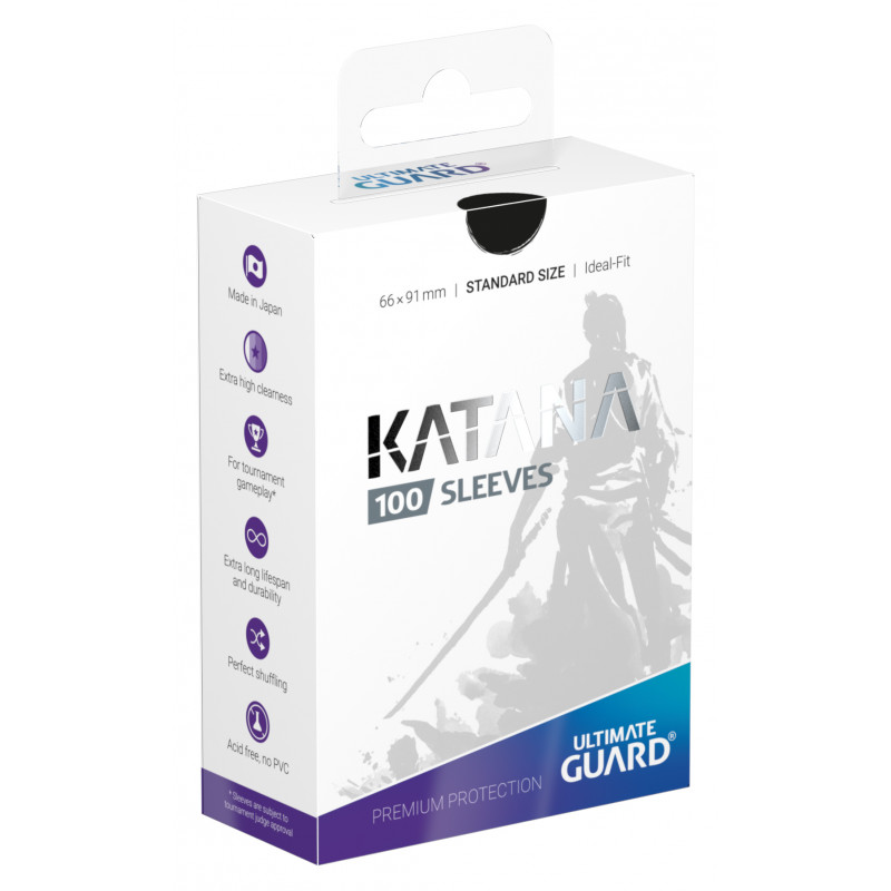 UG - Katana - Standard Sleeve - Black 100ct