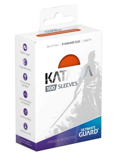 UG - Katana - Standard Sleeve - Orange 100ct