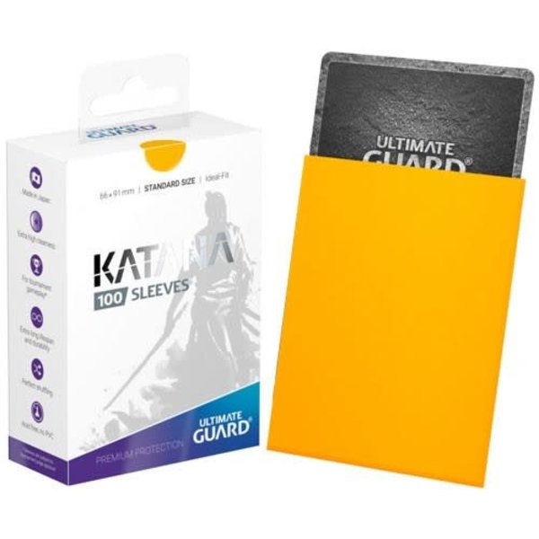 UG - Katana - Standard Sleeve - Yellow 100ct