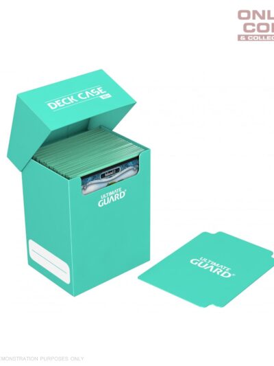 UG - Ultimate Guard Deck Case 80+ Standard Size Turquoise