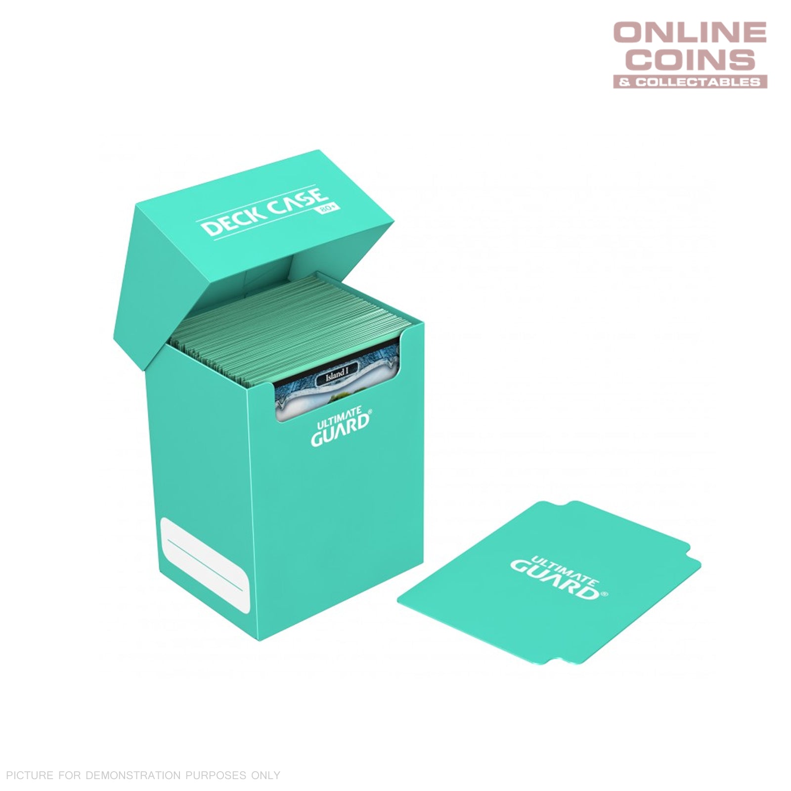 UG - Ultimate Guard Deck Case 80+ Standard Size Turquoise