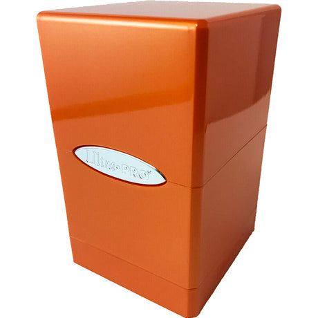 Ultra Pro Deckbox Satin Tower Hi-Gloss Pumpkin
