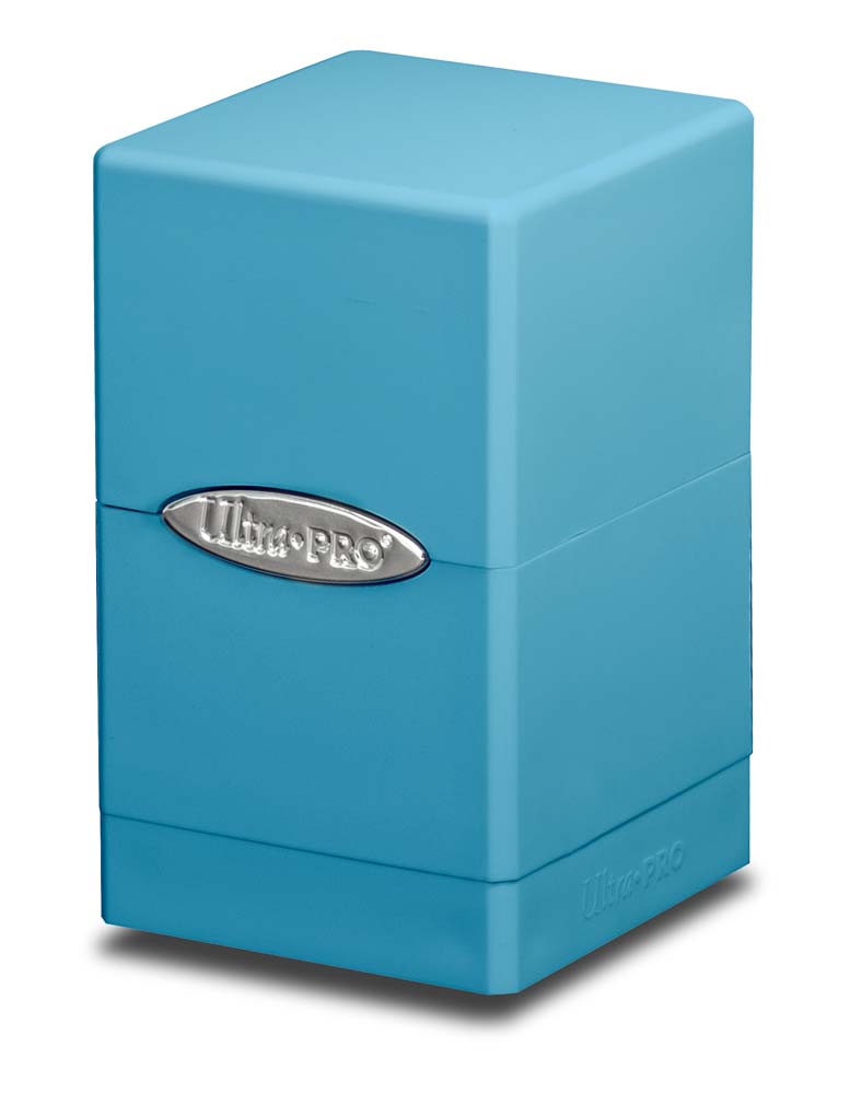 Ultra Pro Deckbox Satin Tower Ligth Blue