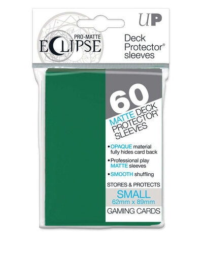 Ultra Pro Matte Eclipse Small 60ct Forest Green