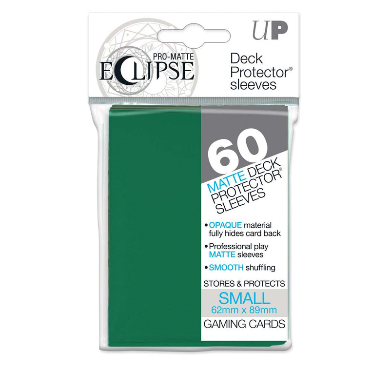 UP - Deck Protectors: Pro-Matte Small- Eclipse NEW Forest Green (60ct)
