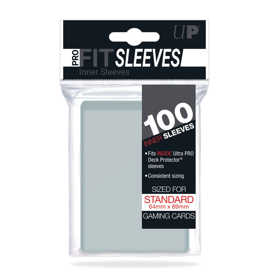 UP - Ultra Pro Pro-Fit Standard Size Deck Protectors 100ct