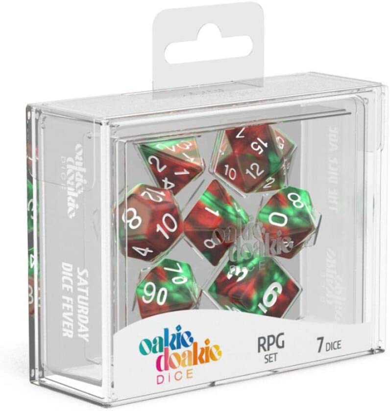 7-Die Set Gemidice: Bloody Jungle