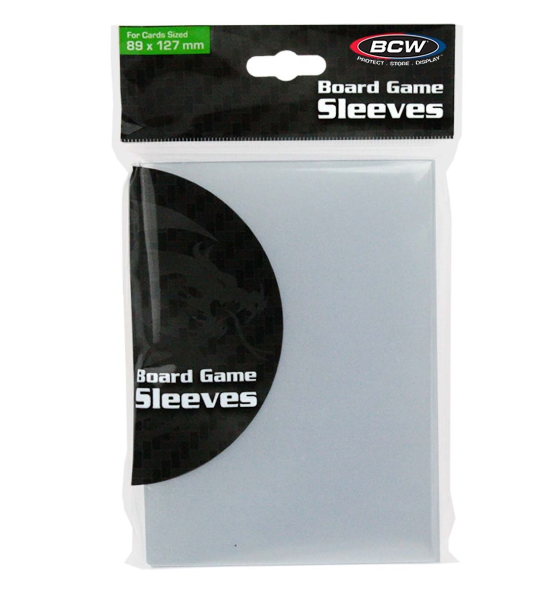 BCW - Card Sleeves: Board Game 89 x 127mm Double Size (50)