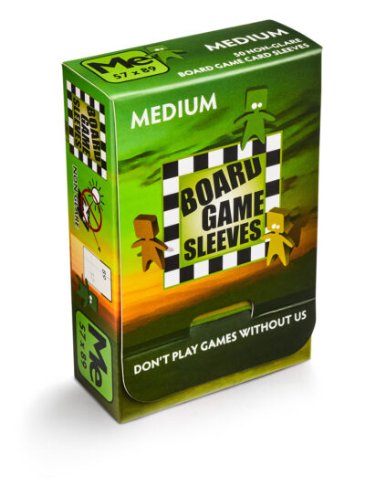 AT - Board Game Sleeves Matte: MEDIUM 57 x 89 (50)