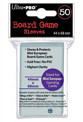 AT - Board Game: Sleeves Matte: SMALL 44 x 68 (50)