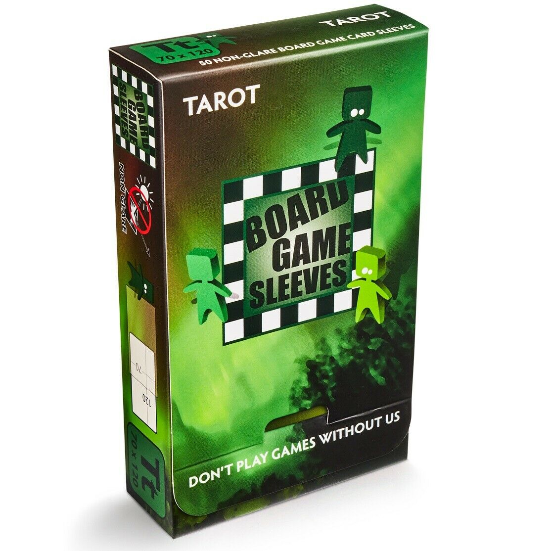 AT - Board Game: Sleeves Matte TAROT 70x120 (50)