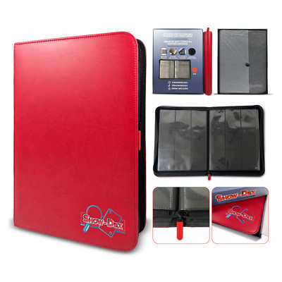 Binder Dex Zipper 9 - Rojo