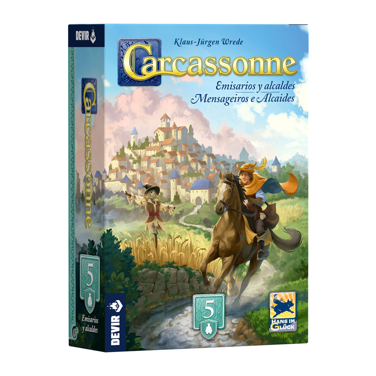 BG - Carcassonne - Las Apuestas - Mini expansión #5 - Spa