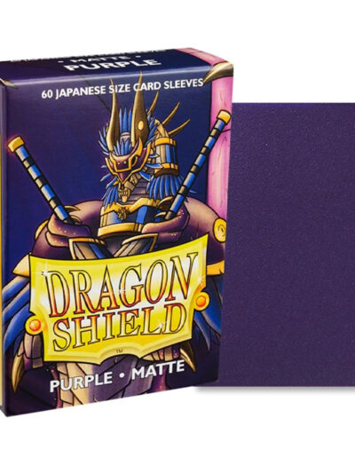 Dragon Shield Japanese Sleeves Matte - Purple 60ct