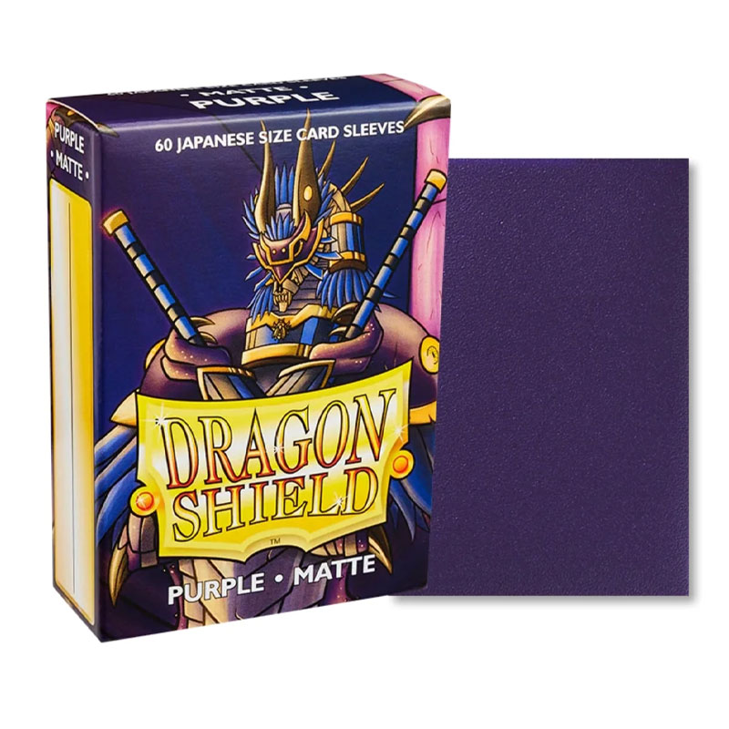 Dragon Shield Japanese Sleeves Matte - Purple 60ct
