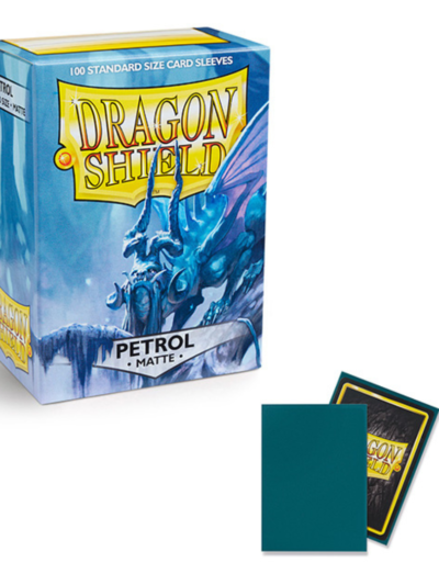 Dragon Shield Standard Sleeves Matte - Petrol 100ct