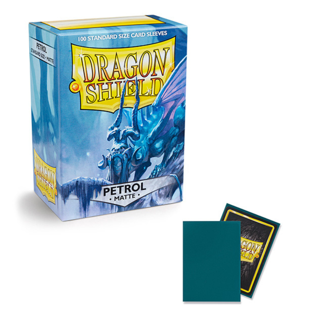 Dragon Shield Standard Sleeves Matte - Petrol 100ct