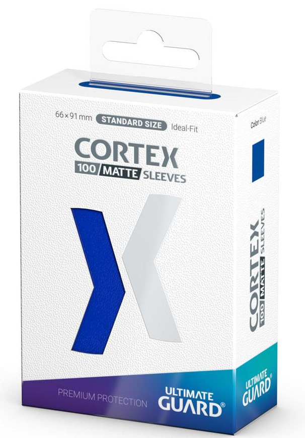 UG - Card Sleeves: Cortex Standard Size - Matte Blue (100 ct.)