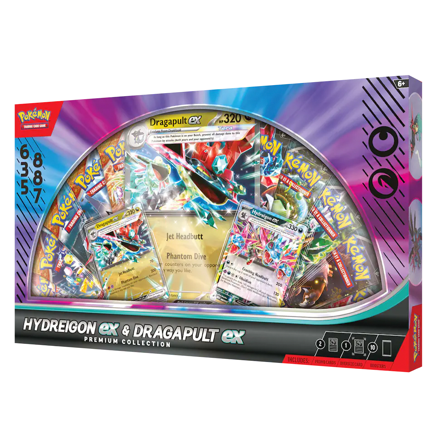 PKM - Pokemon TCG: Dragapult ex & Hydreigon ex Premium Collection - ENG