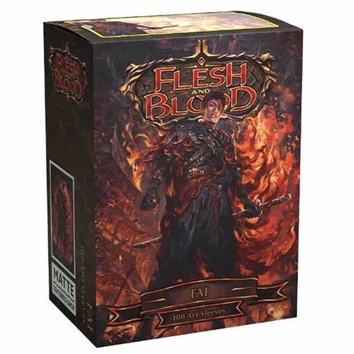 Dragon Shield: Sleeves Standard Matte - Flesh & Blood: Fai - Art (100 ct.)