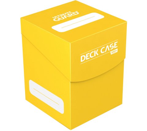 UG - Ultimate Guard Deck Case 100+ Standard Size - Yellow