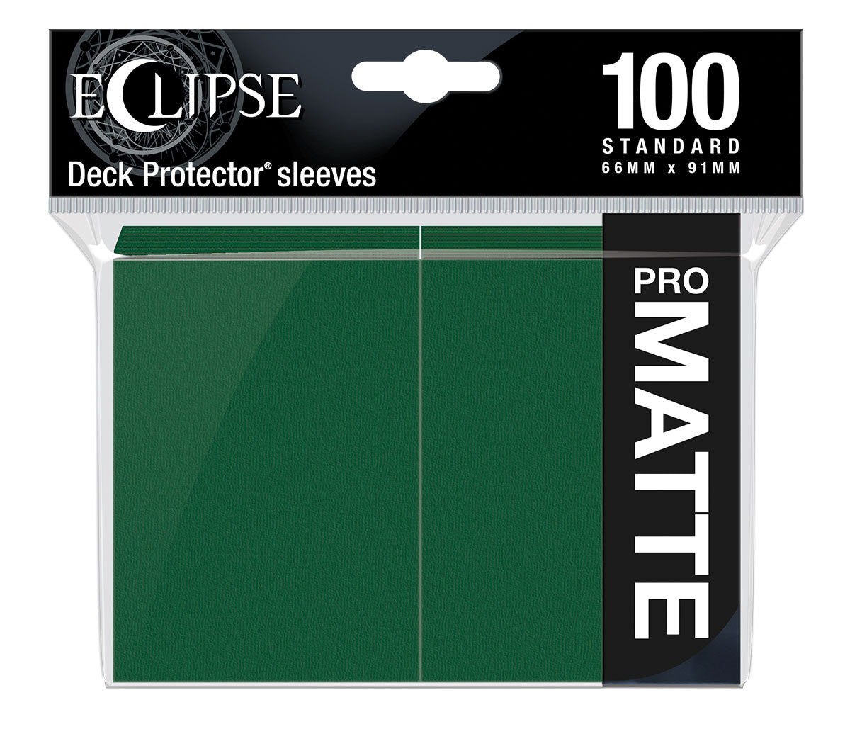 Ultra Pro Matte Eclipse Standard 100ct Forest Green