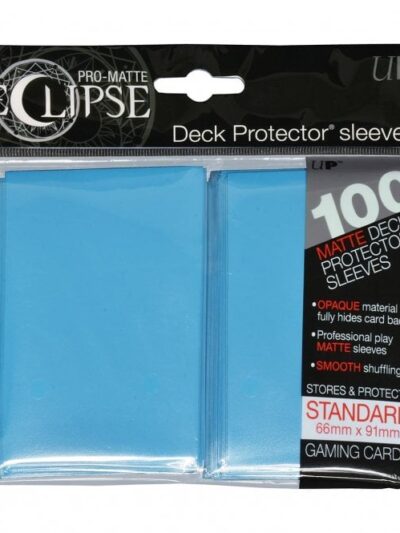 Ultra Pro Matte Eclipse Standard 100ct Sky Blue