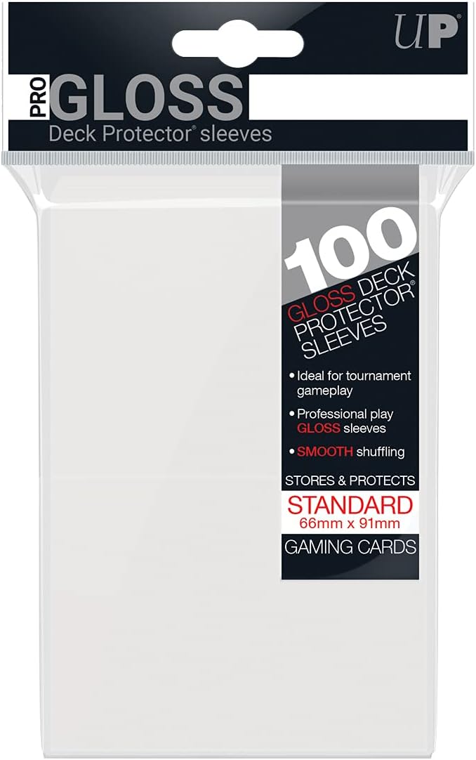 UP - Pro-Gloss - Deck protectors Sleeves - Transparent 100ct