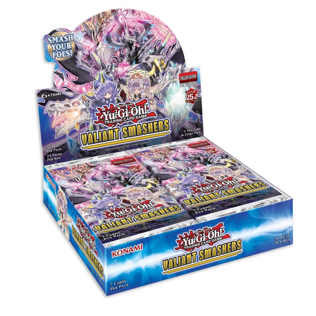 YGO - Yu-Gi-Oh! TCG 'Valiant Smashers': Booster BOX - EN