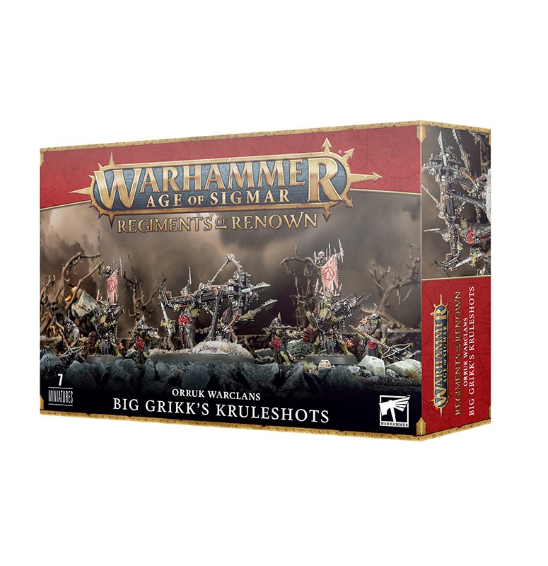 WS - AoS - ORRUK WARCLANS: BIG GRIKK´S KRULESHOTS