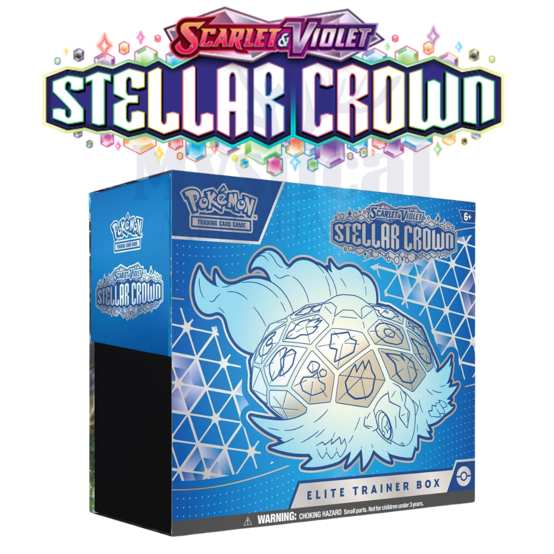 PKM - Pokemon TCG: Scarlet & Violet 07 Stellar Crown - Elite Trainer Box - ENG