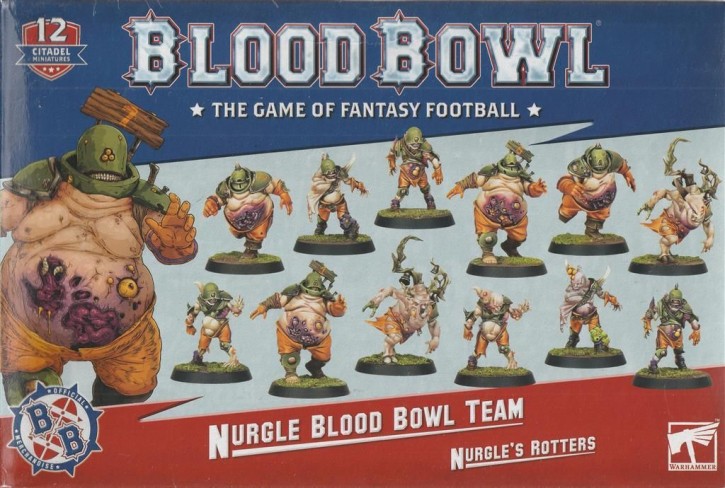 WS - BLOOD BOWL: NURGLE TEAM