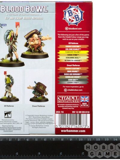 WS - BLOOD BOWL: ELF AND DWARF BIASED REFEREES