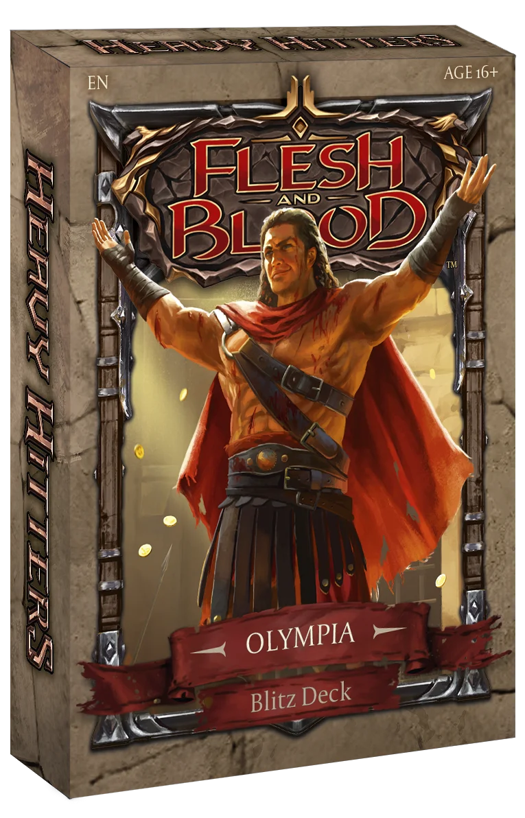 FAB - Flesh and Blood TCG: Heavy Hitters Blitz Deck ENG
