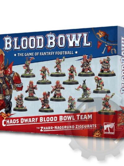 WS - BLOOD BOWL: CHAOS DWARF TEAM