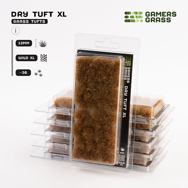 GG - Gamers Grass Tufts: Tufts - Dry Tuft XL 12mm - Wild XL
