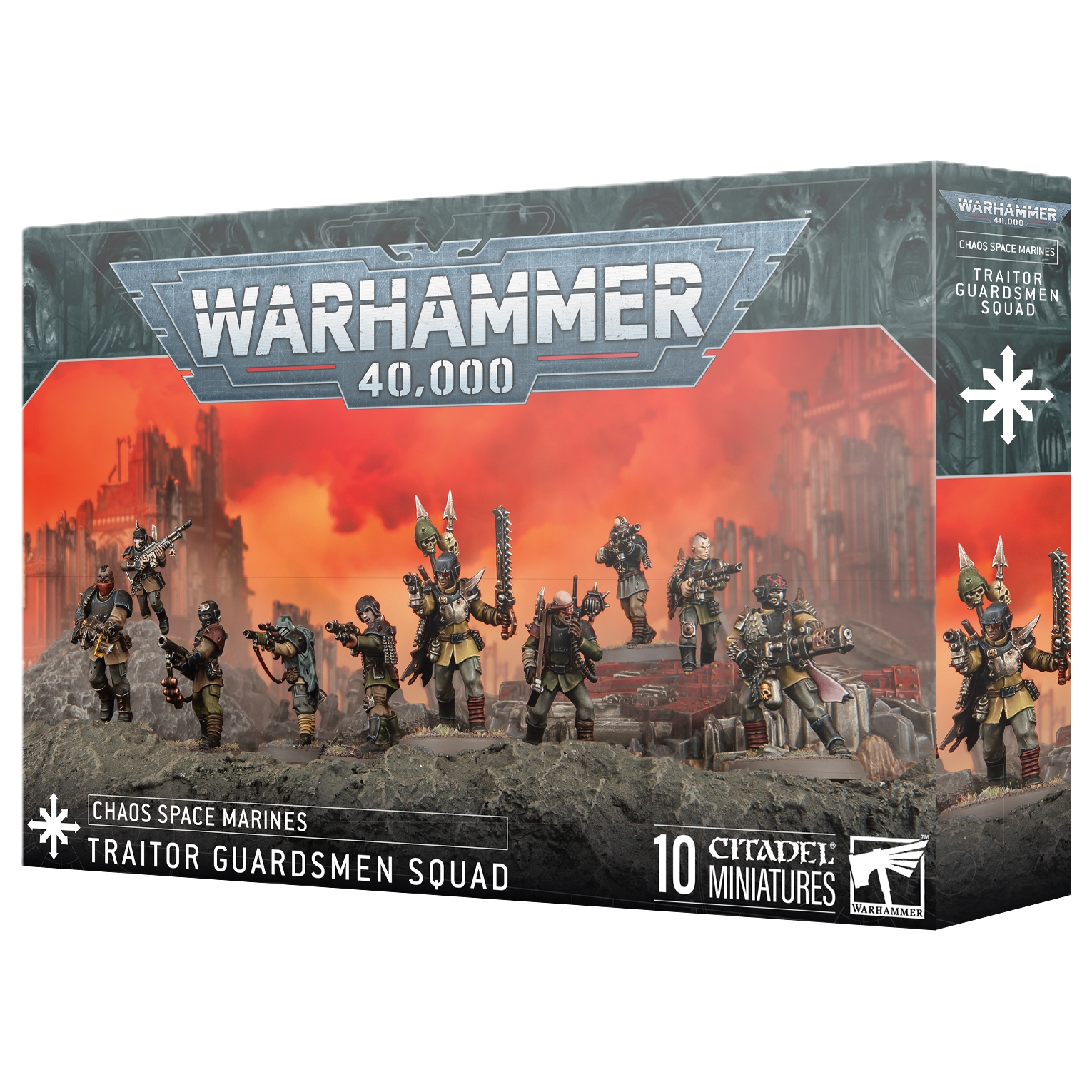 WS - Warhammer 40,000 - CHAOS S/MARINES: TRAITOR GUARDSMEN SQUAD