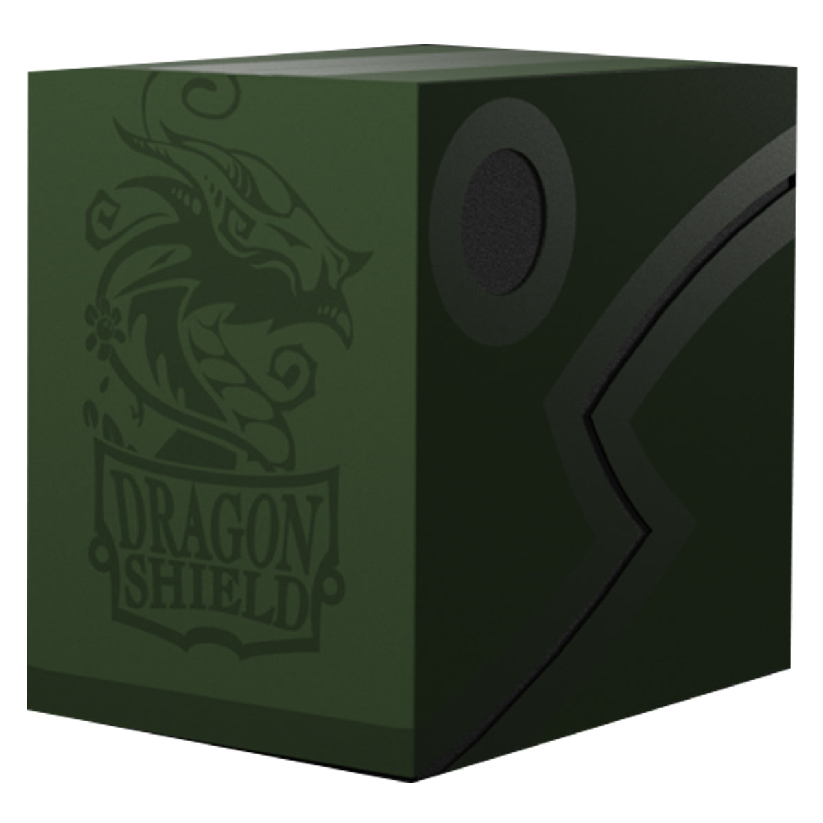 Dragon Shield: Deck Shell Revised - Forest Green/Black
