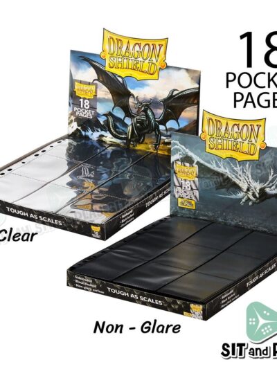 Dragon Shield - Dragon Shield: 18-Pocket NON-GLARE Pages - UNIT