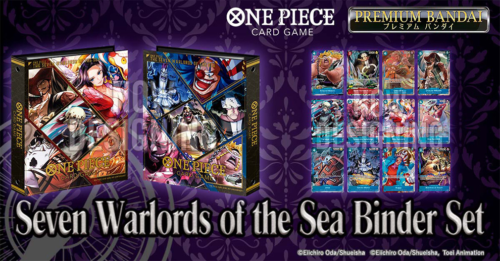 TCG - One Piece TCG: Seven Warlords of the Sea Binder Set - ENG