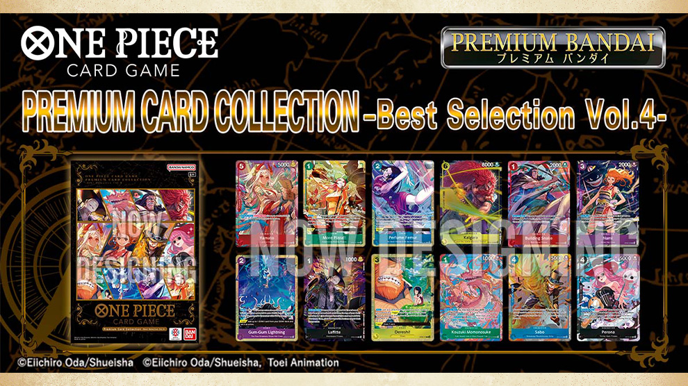TCG - One Piece TCG: Premium Card Collection - Best Selection - Vol.4 - ENG
