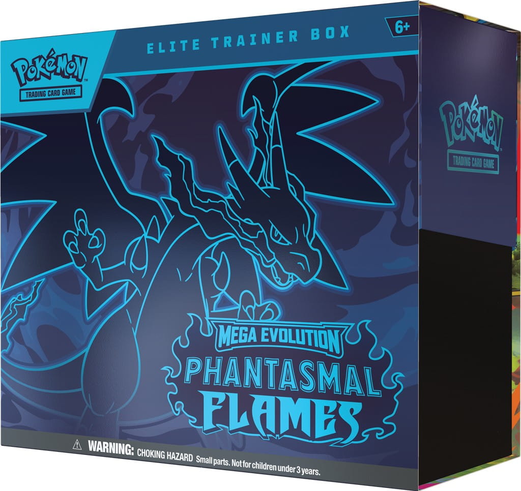 PKM - Pokémon TCG: Mega Evolution 2 - "Phantasmal Flames" Elite Trainer Box - ESP