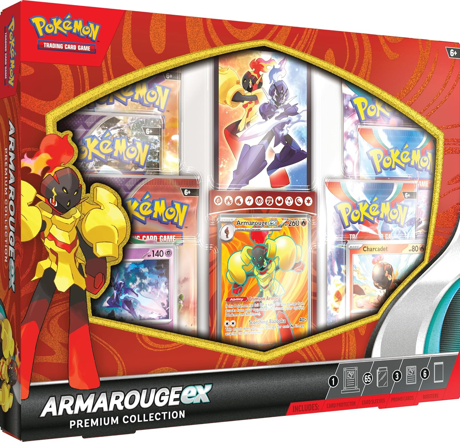 PKM - Pokemon TCG: Armarouge ex Premium Collection -Spanish
