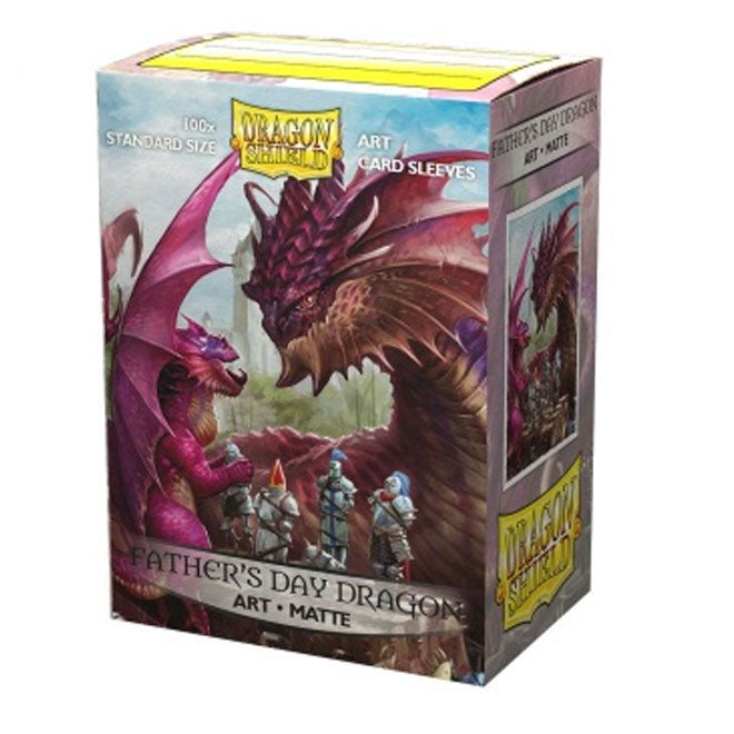 Dragon Shield Standard Sleeves Matte - Father´s Day Dragon 100ct