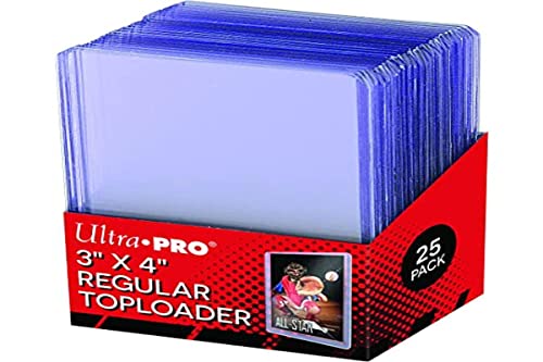 UP - Regular Topload Sleeve: 3" x 4" Clear - 25 PACK