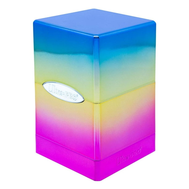 Ultra Pro Deckbox Satin Tower White Rainbow