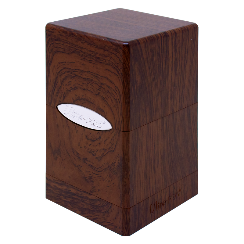 Ultra Pro Deckbox Satin Tower Forest Oak