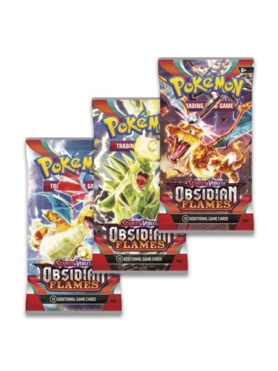 PKM - Pokémon TCG: Scarlet & Violet 3 - "Obsidian Flames" 3-Booster Blister - ENGLISH