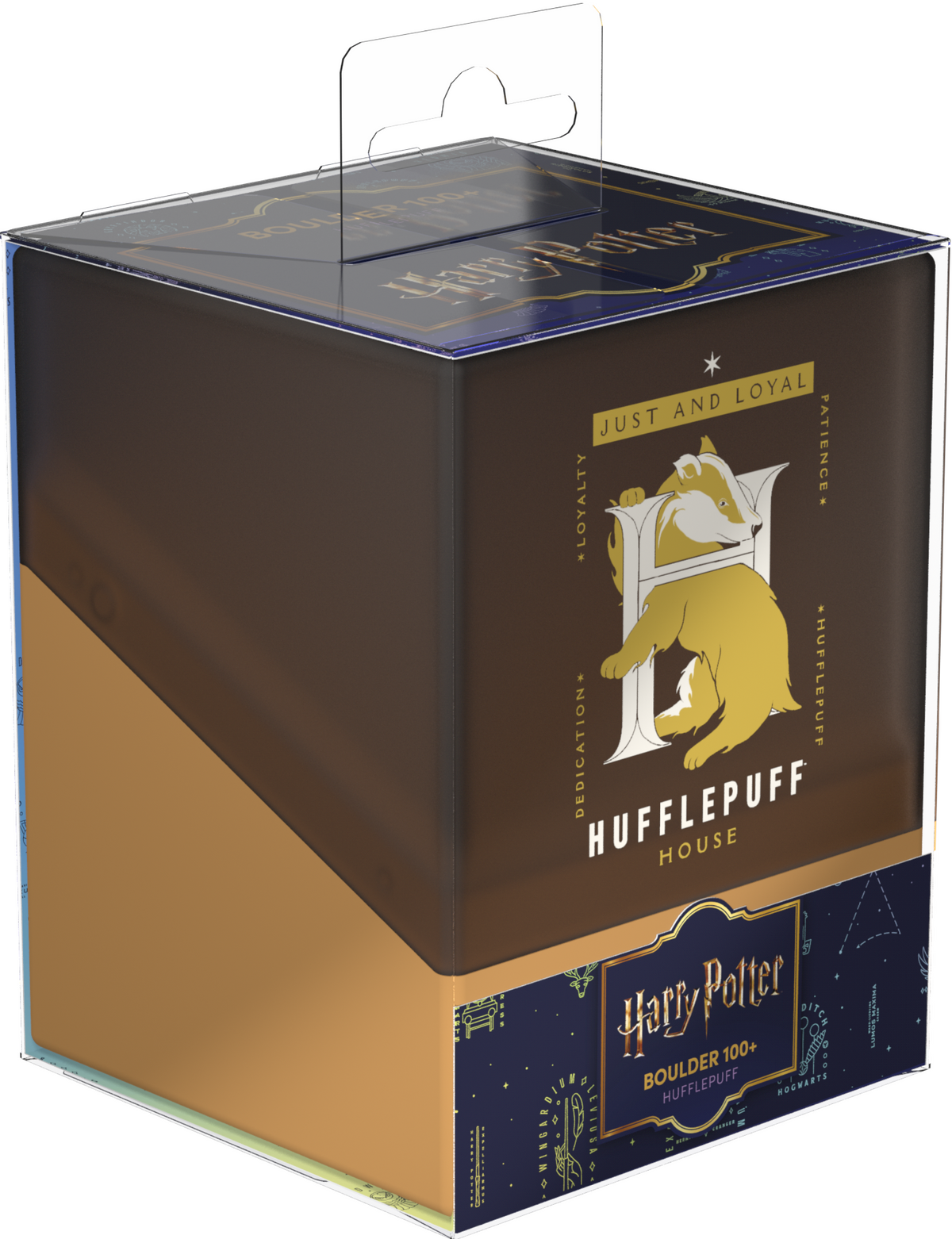 UG - Deck Case: Boulder 100+ Harry Potter - 4 Houses - Hufflepuff