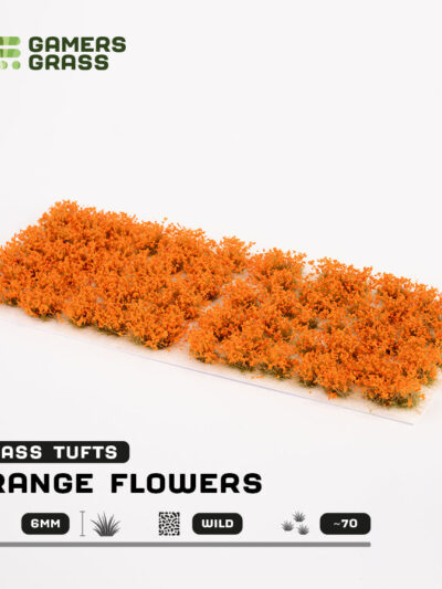 GG - Gamers Grass Tufts: Tufts - Orange Flowers - Wild